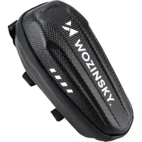 Wozinsky Waterproof Handlebar Bag – 3L – Black – EVA Material – For Scooter and E-Scooter