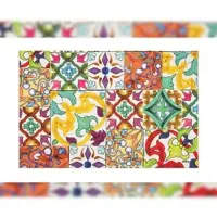Excelsa Soft-Teppich Lisbona Gummi mehrfarbig