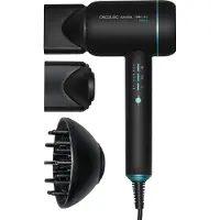 Cecotec Bamba IoniCare 6000 RockStar Ice, Schwarz, 1800 W