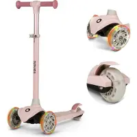 Lionelo JESSY Balance-Roller für Kinder ab dem 3. Lebensjahr bis zu 50 kg - Rose