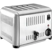 Lacor 69294 - Buffet Inox Toaster 4 Slots 2240W- grau