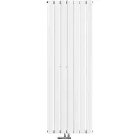 Emke Heizkörper, Flachheizkörper mit Zentralanschluss, Weiss 160x53cm 991W Einlagig