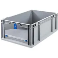 Proregal Eurobox NextGen Insight Cover HxBxT 22 x 40 x 60 44 Liter Hoch/Blau Eurobehälter Transportbox