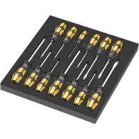 Wera 9714 Schaumstoffeinlage Der Schraubmeißel Schraubendreher Set 13-teilig - 05150105001