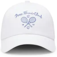 BOSS Cap aus Baumwoll-Twill mit Tennis-Artwork Grösse ONESI