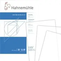 Hahnemuhle 10622721 Transparentblock - A3, 110/115 g/qm, 50 Blatt