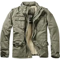Brandit Britannia Winter Jacke, grün, M