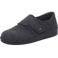 Finn Comfort Filzmoos Herrenhausschuh, Anthrazit, Wollfilz, NEU - Haus - hüttenschuhe Herren Hausschuhe, Grau