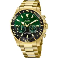 Jaguar Herren Multifunktion Uhr Connected Sport Elegant Edelstahl gold UJ899/5