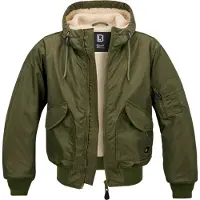 Brandit Bomberjacke "Herren CWU Jacket hooded" 1 Stk. tlg. mit Kapuze