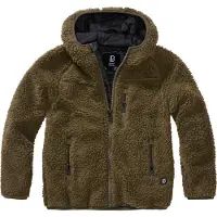 Brandit Teddy Jacke Grün 134-140 cm Junge Grün 134-140 cm