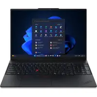 Lenovo ThinkPad E16 G3 (Black, 16" WUXGA, Intel Core Ultra 7 255H, 32 GB RAM, 8 TB SSD) mit Windows 11 Pro & Office 2024 Pro