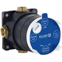 Kludi FLEXX BOXX UP-Rohbau-Set, Unterputz Einbaukörper, 88011 ohne Fertigteile
