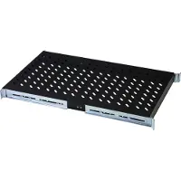 Digitus Fachboden zum Festeinbau in 483 mm (19")-Schränke, Schwarz