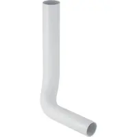 Geberit Spülbogen 90Gr 28x21 cm links gekröpft 4 cm weiß-alpin d50/44
