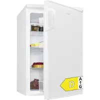 Bomann Kühlschrank ohne Gefrierfach | | 85cm | leise | 3 Ablagen | Türanschlag wechselbar | 133L | Kühlschrank klein | VS 2195.1 weiß