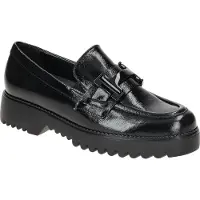 Gabor Damen Loafer 452 - Zwart - Größe 39