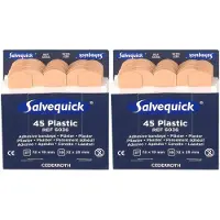 Holthaus Medical Salvequick Pflasterstrips wasserfest Refill 6036 2x 2x45 St Pflaster