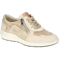 Waldlaufer M Damenschuhe - bequeme Slipper - Halbschuhe beige NEU