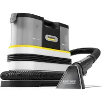 Kärcher SE 2 Spot, Handgeführt, Teppich, Polsterung, 1,5 l, 0,8 l, 450 W, Schwarz, Grau, Weiß