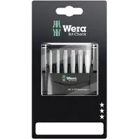 Wera 05073637001, 6 Stück(e), Torx, TX10, TX15, TX20, TX25, TX30, TX40, Stahl, 1x TX 10x50 mm 1x TX 15x50 mm 1x TX 20x50 mm 1x TX 25x50 mm 1x TX 30x50 mm 1x TX 40x50 mm, CE, GS, DVE