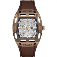 GUESS Herrenuhr Phoenix Braun GW0980G3