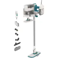 Black & Decker BHSM15FX08-QS, Tragbarer Dampfreiniger, 0,5 l, Weiß, 6 m, 1500 W, 30 s