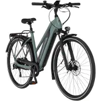 Fischer Fahrrad "VIATOR 2.1 459 ACTIVE" 8 Gang Shimano ACERA Schaltwerk Heckmotor mit Akku-Ladegerät mit Werkzeug, Pedelec, Elektrofahrrad für Damen und Herren