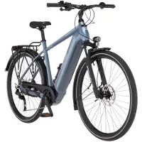 Fischer Fahrrad FISCHER E-Bike Trekking VIATOR 6.8I ULTIMATE, Rahmenhöhe 55 cm, Akku 711 Wh, Mittelmotor, Kettenschlatung