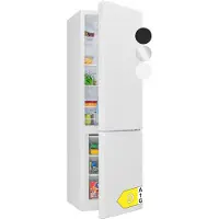Bomann Kühlschrank mit Gefrierfach | | 180cm | Kühl Gefrierkombination leise | Türanschlag wechselbar | 269L | KG 184.1 weiß