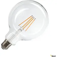 SLV 1005310 E27 7.5W 2700K LED-Kugel, Sockel E27, 7,5 Watt, Warmweiß, 2700 K, dimmbar, 8kWh/1000h