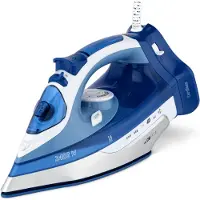 Clatronic kabelloses Dampfbügeleisen mit Keramiksohle | 2400W | ohne Kabel | 350ml Tank | schnelle Aufheizzeit | Steam Iron | DB 3706