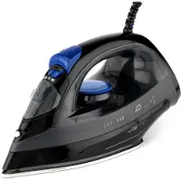 Clatronic Dampfbügeleisen mit Edelstahlspezialsohle | 1800W | 150ml Tank | schnelle Aufheizzeit | Steam Iron mit Tropfstopp und Anti-Kalk | DB 3703