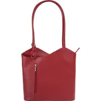 Cluty Cityrucksack echt Leder, Made in Italy