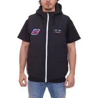 Puma BMW M Motorsport Statement Race Herren Stepp-Weste mit warm- und rainCELL-Technologie Outdoor-Jacke 621071 01 Schwarz, Größe:M