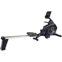 Tunturi FitRow 40, Rudergerät für Zuhause, Rudermaschine met hocheffizientes Magnetbremsssystem, Rower, klappbar und platzsparend