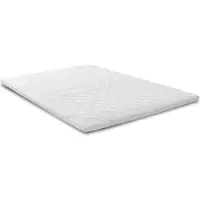 Sleezzze Weicher viskoelastischer Matratzentopper 140 x 200 cm, Höhe 6 cm, mit Memory-Effekt