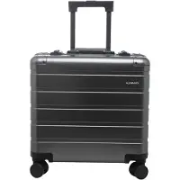 Alumaxx Businesstrolley Gravity, Aluminium grau, Maße: ca. 44 x 42 x 22,5 cm