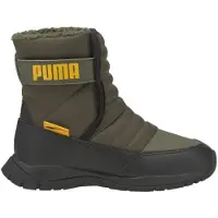 Puma Jungen Schneestiefel Grün 380745-02 Grösse 30