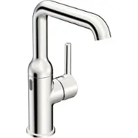 Hansa HANSAVANTIS Style Waschtischbatterie, Bluetooth, 230/9V, Hybrid, ohne Ablaufgarnitur, Ausladung 147mm, chrom, 54652209