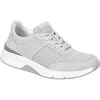 Gabor ROLLINGSOFT Damenschuhe - sportliche Schnür- Halbschuhe grau Freizeit