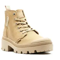 Palladium Schnürstiefeletten Pallabase Twill 96907-227-M Beige 41.5