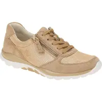 Gabor ROLLINGSOFT Damenschuhe - bequeme Schnür- Halbschuhe braun Freizeit NEU