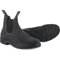 Blundstone Chealsea Boos 1910 Original Waxed Suede Unisex Steel Grey-Schuhgröße 37