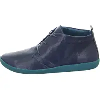 Think NATURE Damenschuhe - bequeme Schnür- Halbschuhe blau Freizeit