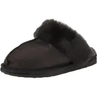 Shepherd 468 Jessica - Damen Hausschuhe - 610-Matt-Black, Größe:38 EU