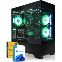 SYSTEMTREFF High-End Gaming PC - Core Ultra 7 265KF - Nvidia GeForce RTX 5070 12GB - 32GB DDR5 - 1TB NVMe - Windows 11 Pro - Desktop