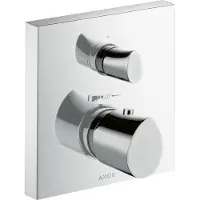 Hansgrohe Axor Starck Organic Thermostat Unterputz Fertigset Chrom mit Absperr-u.Umstellventil