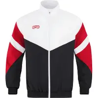 Jako Unisex Freizeitjacke Retro, Farbe:schwarz/weiß/rot, Größe:4XL