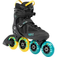 K2 VO2 S 100 X BOA Inline Skates Unisex schwarz - blau - gelb Größe EU: 43.5